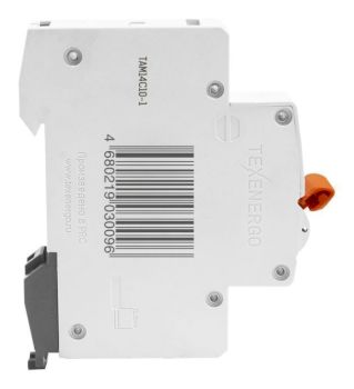 Автоматический выключатель ВА47-29 1п   10А   6кА Texenergo хар-ка С