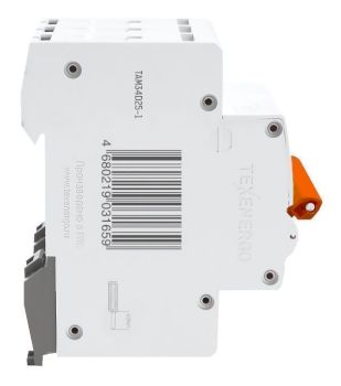 Автоматический выключатель ВА47-29 3п   25А   6кА Texenergo хар-ка D
