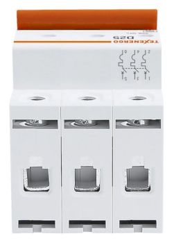 Автоматический выключатель ВА47-29 3п   25А   6кА Texenergo хар-ка D