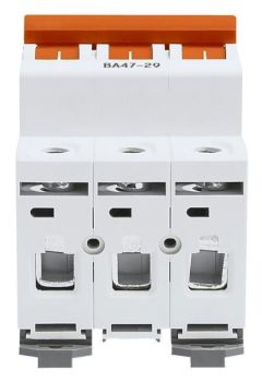 Автоматический выключатель ВА47-29 3п   25А   6кА Texenergo хар-ка D