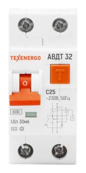 Диф. автомат АВДТ 32 2п 25А/30mA