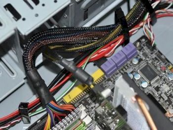 Кабельная оплетка FR-008 (8,0мм.) полиэстеровая лиловая