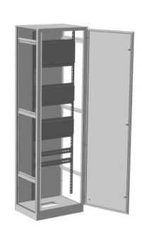 Корпус ВРУ-1 2000х600х600  IP54 без б/п  RAL 7035 серый  TEXENERGO