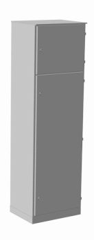 Корпус ВРУ-2 2000х600х450  IP54 без б/п  RAL 7035 серый TEXENERGO