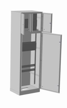 Корпус ВРУ-3 2000х630х450  IP54  RAL 7035 цельнометаллический