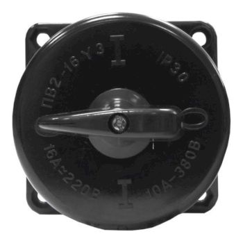 Пакетный выключатель ПВ 2- 16 У3 IP30