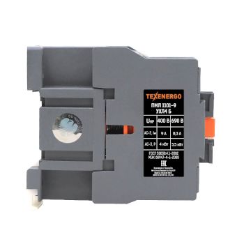 Пускатель магнитный ПМЛ 1101      230В    9А  1р    Texenergo