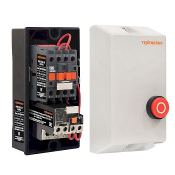 Пускатель магнитный ПМЛ 1210-12  230В  12А    У2 Б  РТЛ 1003-М2 (0,25-0,4А)    Теxenergo