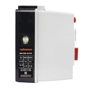 Пускатель магнитный ПМЛ 2230-25  230В  25А    У2 Б  РТЛ 1021-М2 (12-18А)  Теxenergo