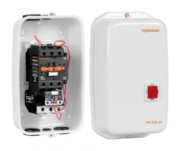 Пускатель магнитный ПМЛ 5210     42В  95А  1з+1р   У2 Б   РТЛ 2061-М2 (55-70А) Теxenergo