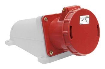 Розетка 134 стац. ОУ 3Р+PE       63А  380В     IP54
