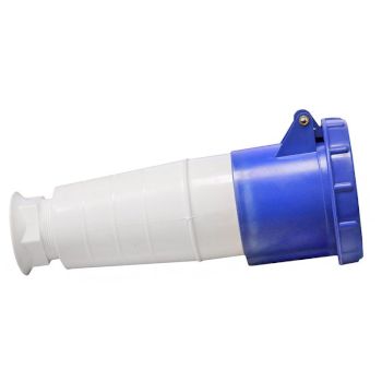 Розетка 233 переносная 2Р+PE 63А  220B  IP54