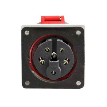Розетка 3252 стац.  СУ 3P+PE+N    32А  380В  IP67