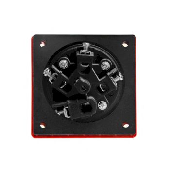 Розетка 3342 стац.  СУ 3P+PE         63А  380В  IP67