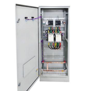 Шкаф автоматического включения резерва ШАВР-3-100 У2 (3-фазный, 100А) IP54 напольный