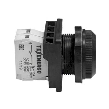 Выключатель кнопочный КЕ 011/2 зеленый   1з+1р