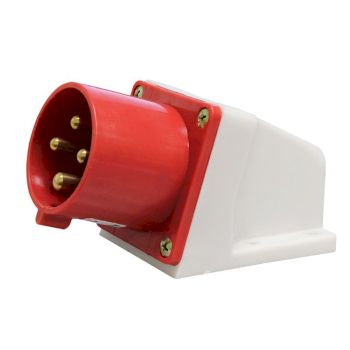 Вилка 524 стац.3Р+РЕ          32А   380В IP44