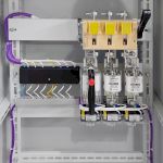 Инвентарное вводно-распределительное устройство ИВРУ-1-400 IP31  без э/счёт.   , корпус1400х600х300 мм  (ручка рубильника внутри корпуса)