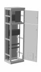 Корпус ВРУ-2 2000х600х450  IP31 без б/п  RAL 7035 серый TEXENERGO