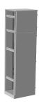 Корпус ВРУ-2 2000х800х450  IP54 без б/п  RAL 7035 серый TEXENERGO