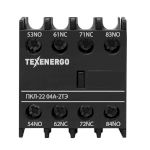 Приставка контактная ПКЛ-22 04А-2ТЭ 10А 2НО+2НЗ Теxenergo черная