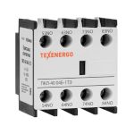 Приставка контактная ПКЛ-40 04Б-1ТЭ 10А 4НО+0НЗ Теxenergo белая