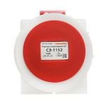 Розетка 1152 стац.  ОУ 3P+PE+N    16А  380В  IP67