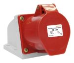 Розетка 124 стац. ОУ 3Р+PE       32А  380В   IP44