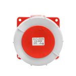 Розетка 3442 стац.  СУ 3P+PE        125А  380В  IP67
