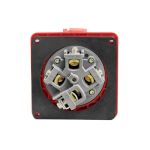 Розетка 3442 стац.  СУ 3P+PE        125А  380В  IP67