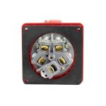 Розетка 3452 стац.  СУ 3P+PE+N   125А  380В  IP67
