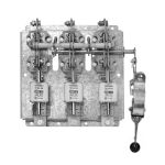 Рубильник РПС   6/1П  630А  с ППН-39  правая рукоятка