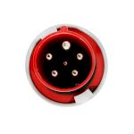 Вилка 0352 переносная  3P+PE+N   63А  380В  IP67